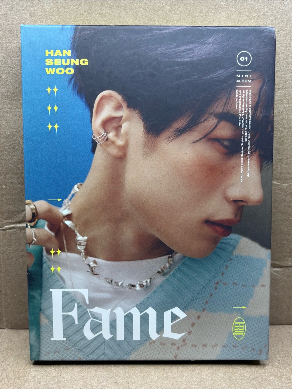 Han Seung Woo Fame 1st Mini HAN Version Album